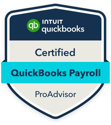 QuickBooks Online Payroll ProAdvisor Certification Badge.