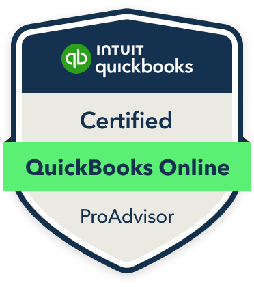 QuickBooks Online ProAdvisor Certification Badge.